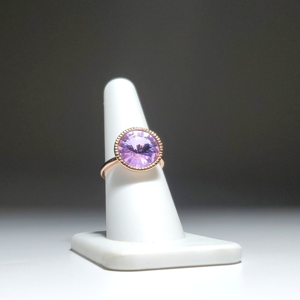 Ted Baker Rada Lilac Crystal Rivoli Ring